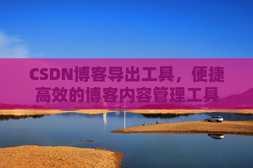 CSDN博客导出工具，便捷高效的博客内容管理工具